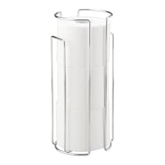 Wenko 16825100 Wand- und Stand-Toilettenpapier-Ersatzrollenhalter - f�r 3 Rollen, Chrom, 14.5 x 32 x 13 cm