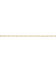 10K Gold 3mm Figaro Chain 24"
