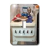 Florene Vintage - Vintage Stove - Light Switch Covers - single toggle switch
