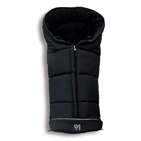 Kaiser - 65708/25 - Accessoire Poussette - Chanceli�re - Iglu Thermo Fleece - Noir