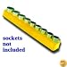 1/2 in. Drive Magnetic Yellow Socket Holder 10-19mm