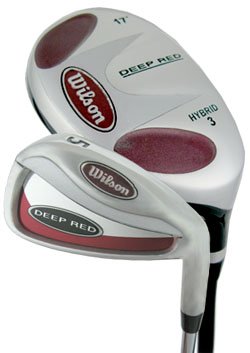 Wilson Golf- Deep Red Hybrid Irons Graph/Steel