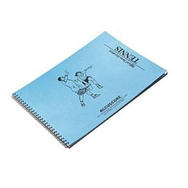 Accu Score Tennis Coaches Scorebook