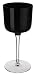 Cascara Black Glass - Wine Goblet  180mm
