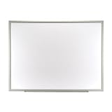 Premium Porcelain Magnetic Dry-Erase Marker Board, 4'x3', Aluminum Frame CEBD3648AL