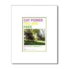 CAT POWER You Are Free 254x202mm Matted Music Print/Mini Poster - White