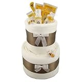 Burt's Bees 2 Tier Cloth Diaper Cake