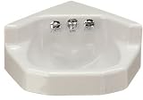 Bathroom Sink Wall Mounted by Kohler - K-2766-EH in Sandbar