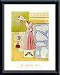 Art Poster Metal Framed Print - My Sunday Best - Artist: David Marrocco- Poster Size: 10 X 8