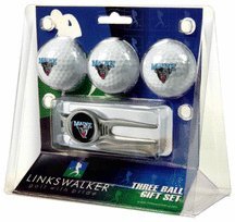 Maine Black Bears 3 Ball Golf Gift Pack With Kool Tool