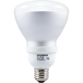 18 - Sylvania Br30/r30 Fluorescent 65 Watt Compact CFL Flood Bulbs cf16EL/br30/827