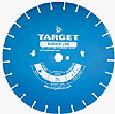 TARGET Masonry Brick-Banner line Blade Black 1BLM: Blade Size; 20 x .125 x 1 inches, Depth of cut: 8