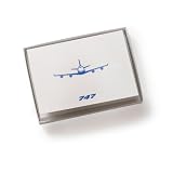 Boxed 747 Notecard Set