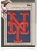 2010 Topps Hat Logos #MHR49 Dwight Gooden - New York Met (Embroidered Logo Patch - Serial #'d to 99)(Baseball Cards)
