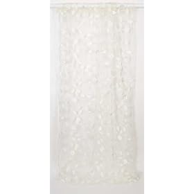 Olivia Dimensional Floral Sheer Window Panel (100 x 54) by Glenna Jean