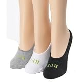 Hue Women 1/2 Cushioned Foot Liner - 3 Pack 7557