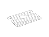 KOHLER K-6005-0 Alcott Kitchen Sink Basin Rack, White