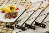 2er Set Grill Brandeisen MEINS und DEINS von Michelin