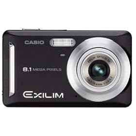 Casio Exilim EX-Z9BK 8MP 3x Zoom 2.6-Inch LCD Screen Digital Camera (Black)