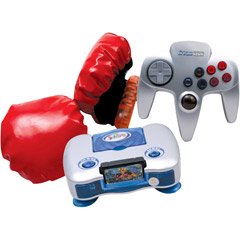 Dreamgear Plug' N Play 16 Bit Wireless Boxing With 17 Games - Red/gray