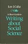 A Short Guide to Writing About Social Science