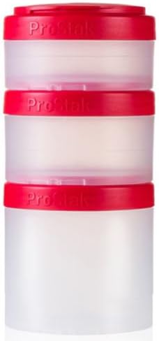 Blender Bottle ProStak 22 oz. Expansion Pak-Color-Clear/Red