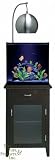 Current USA Solana 34 Gallon Aquarium w/ HQI 150W Pendant & Modern Espresso Stand