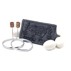 Norpro Cast Iron Bacon Grill Press and Egg Ring Set
