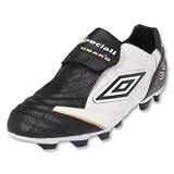 Umbro Speciali League Soccer Shoes (Bk/Wh/Met/Gd)
