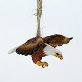 EAGLE ORNAMENT - RESIN EAGLE ORNAMENT - Christmas Ornament