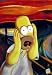 THE SIMPSONS - HOMER - THE SCREAM - POSTER(Size 24"x36")