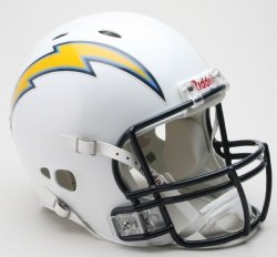 SAN DIEGO CHARGERS Riddell Revolution Football Helmet