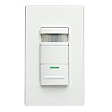 Leviton IPP15-1LW Decora Manual-On Occupancy Sensor, Single Pole, 3-Way or More Applications, 180-Degree Field of View, 15A-White