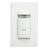 Leviton IPP15-1LW Decora Manual-On Occupancy Sensor, Single Pole, 3-Way or More Applications, 180-Degree Field of View, 15A-White