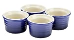 For sale Creuset Stoneware 4 Ounce 4 Piece Ramekin