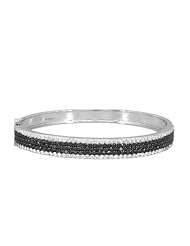 Effy Jewlery Prism Black and White Diamond Bangle, 4.47 TCW
