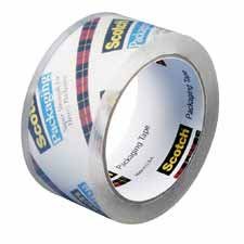 MMM3850 Scotch Super Strength Pkg Tape,48mmx50m, 3 Core, Clear by 3M