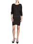 SELECTED FEMME Damen Kleid (mini), 16027341 Olena Short Dress, Gr. 40 (L), Grau (DARK GREY MELANGE)