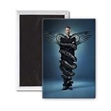 Hugh Laurie - 3x2 inch Fridge Magnet - large magnetic button - Magnet