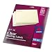 Easy Peel Mailing Labels for Inkjet Printer, 1/2 x 1-3/4, Clear, 2000/Pack
