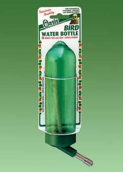 Bird Water Bottle – Green – 8 oz.