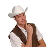 Hut Cowboy Classic Color aus Filz, wei�