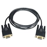 Tripp Lite Null Modem Gold Cable - Null modem cable - DB-9 (F) - DB-9 (F) - 10 ft - molded by Tripp Lite