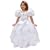 Disney Enchanted Giselle White Fancy Dress Costume & Tiara 3-4 Years