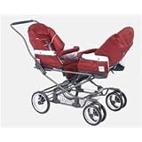 Inglesina Domino Twin Stroller Color: Rubino