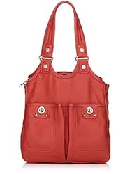 Marc by Marc Jacobs Totally Turnlock Teri Bag Tote Bright Red