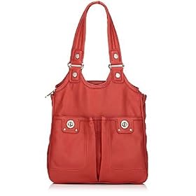 Marc by Marc Jacobs Totally Turnlock Teri Bag Tote Bright Red
