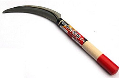 High Carbon Steel Saw Sickle Gold Back Pay Saw Sickle Farm Tools Gardening Sickle with Sawtooth