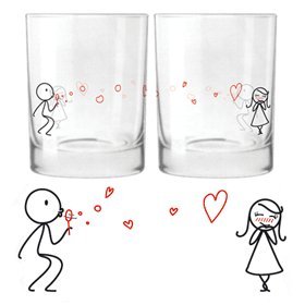 Anniversary : BoldLoft Drinking Set Ideal Anniversary Valentine