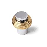 Review Laurey  / Laurey 16mm Knob - Chrome w\Brass Ends